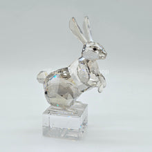 Lade das Bild in den Galerie-Viewer, SWAROVSKI Asian Symbols Zodiak Hase, 1. Generation Silver Shade 1046179
