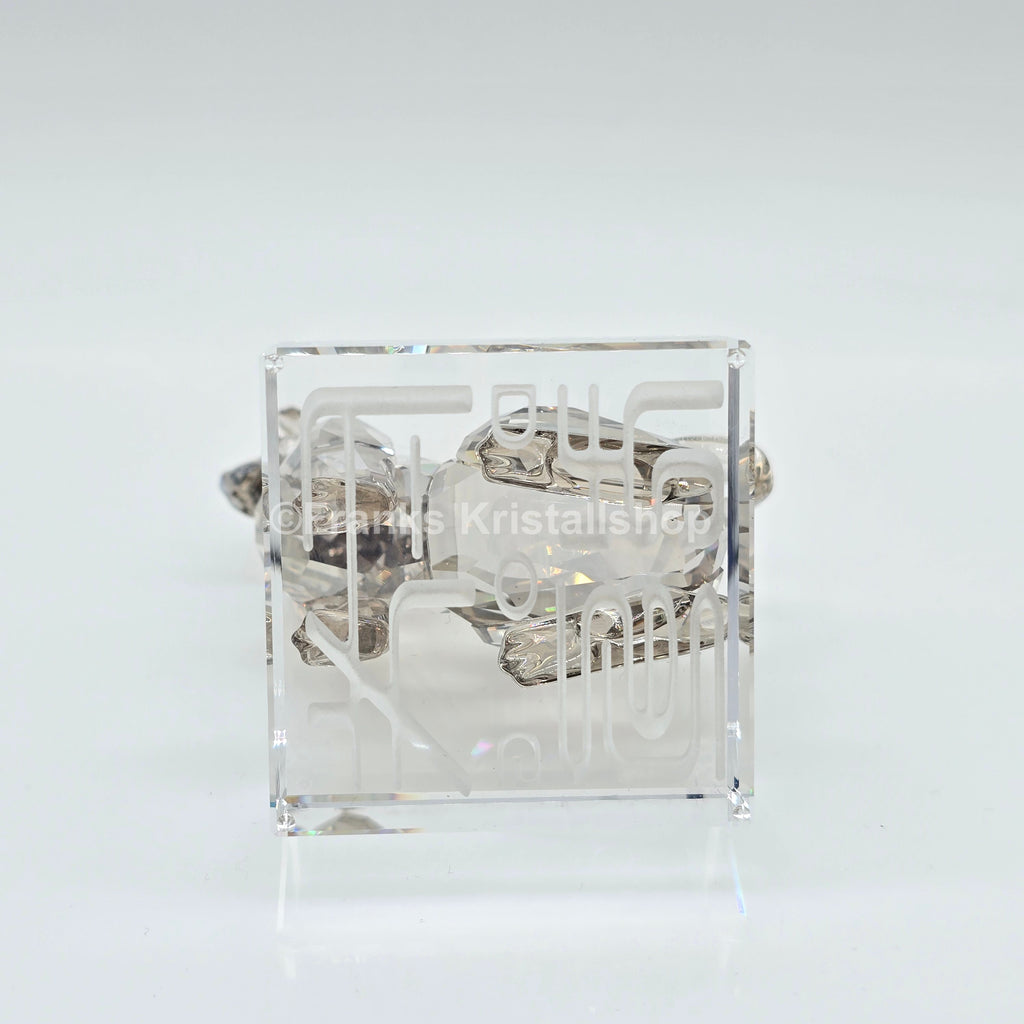 SWAROVSKI Asian Symbols Zodiak Hund 1. Generation Silver Shade 996419