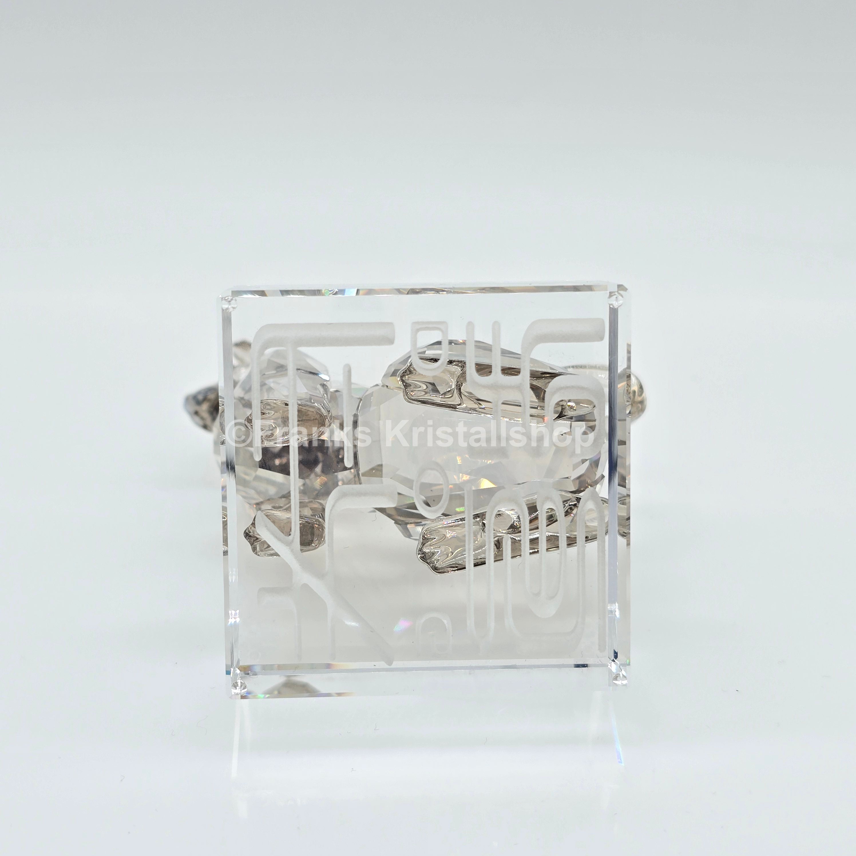 SWAROVSKI Asian Symbols Zodiak Hund 1. Generation Silver Shade 996419