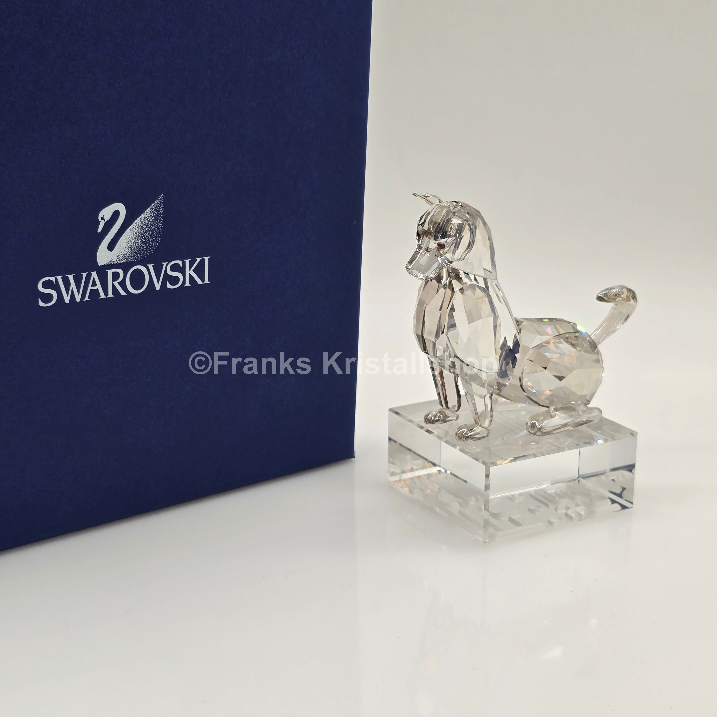 SWAROVSKI Asian Symbols Zodiak Hund 1. Generation Silver Shade 996419