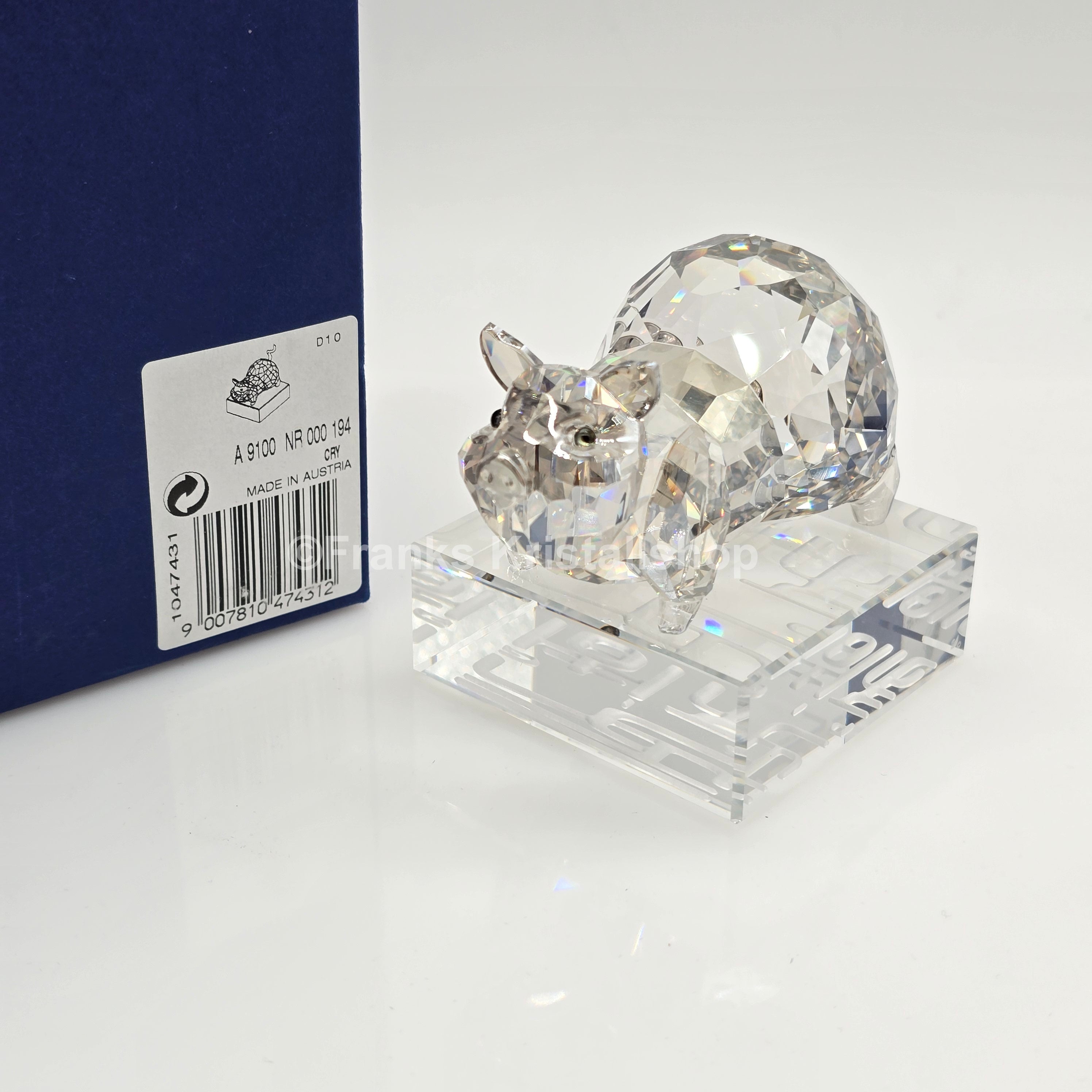 SWAROVSKI Asian Symbols Zodiak Schwein 1. Generation Silver Shade 1047431