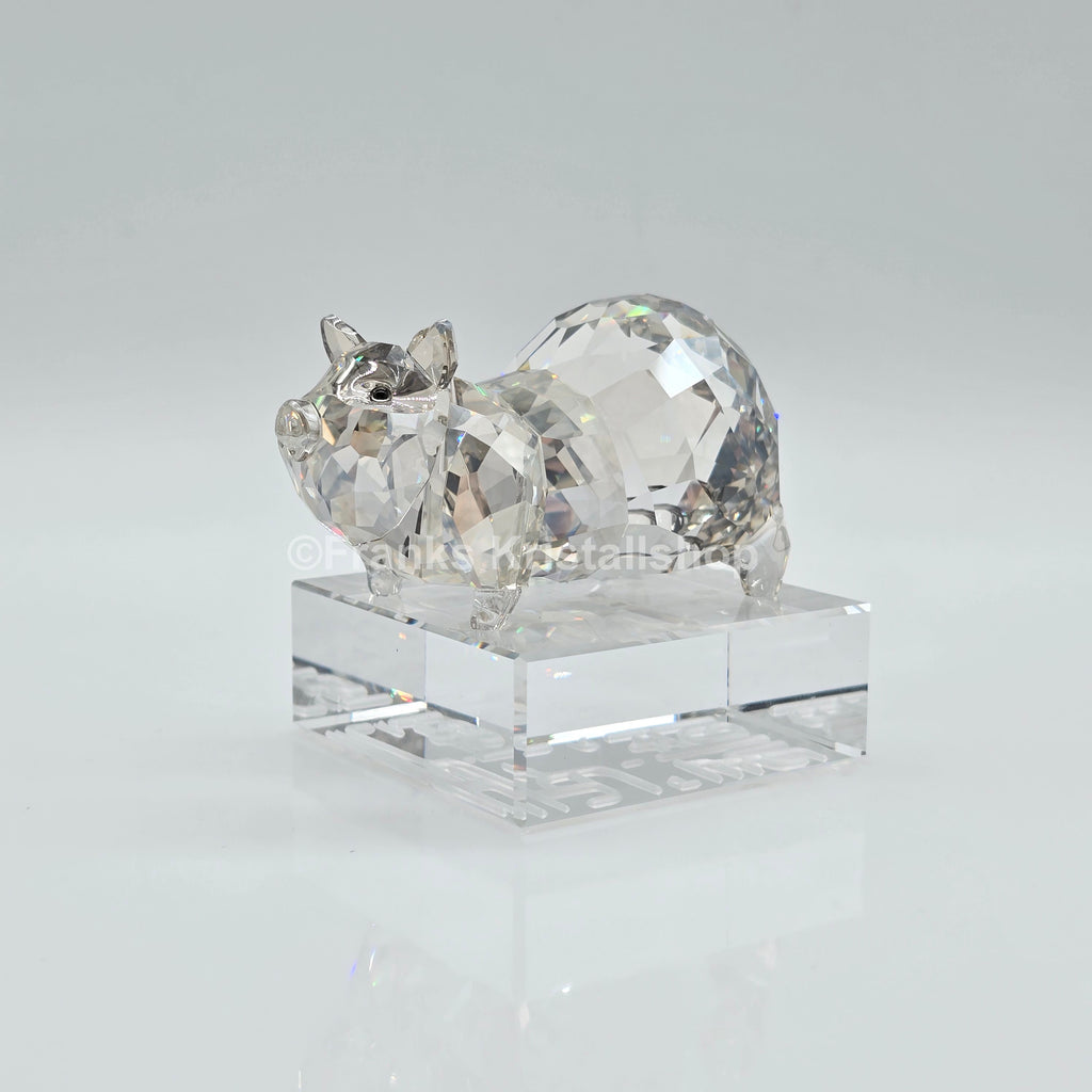 SWAROVSKI Asian Symbols Zodiak Schwein 1. Generation Silver Shade 1047431