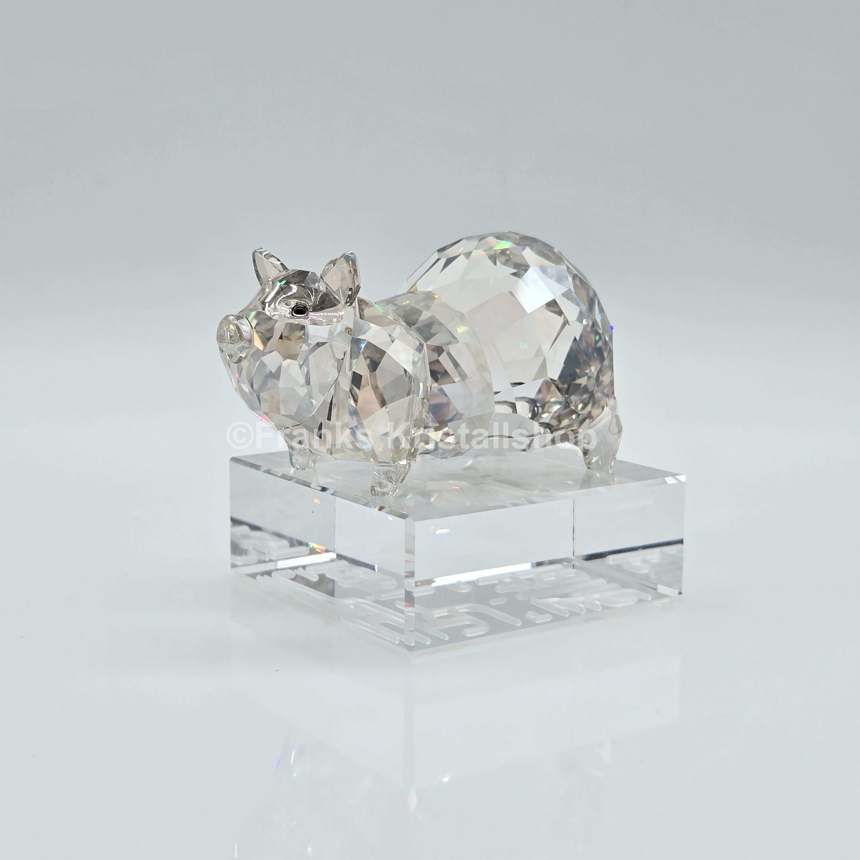 SWAROVSKI Asian Symbols Zodiak Schwein 1. Generation Silver Shade 1047431