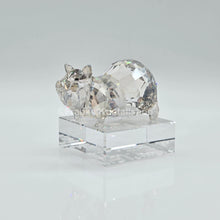 Lade das Bild in den Galerie-Viewer, SWAROVSKI Asian Symbols Zodiak Schwein 1. Generation Silver Shade 1047431
