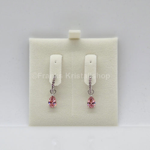 SWAROVSKI Attract Drop-Ohrhänger, Rosa, Rhodiniert 5723566