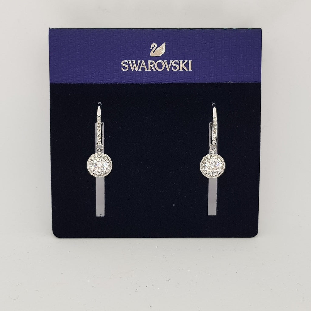 SWAROVSKI Attract Light Ohrringe, Weiß, Rhodiniert 5142721