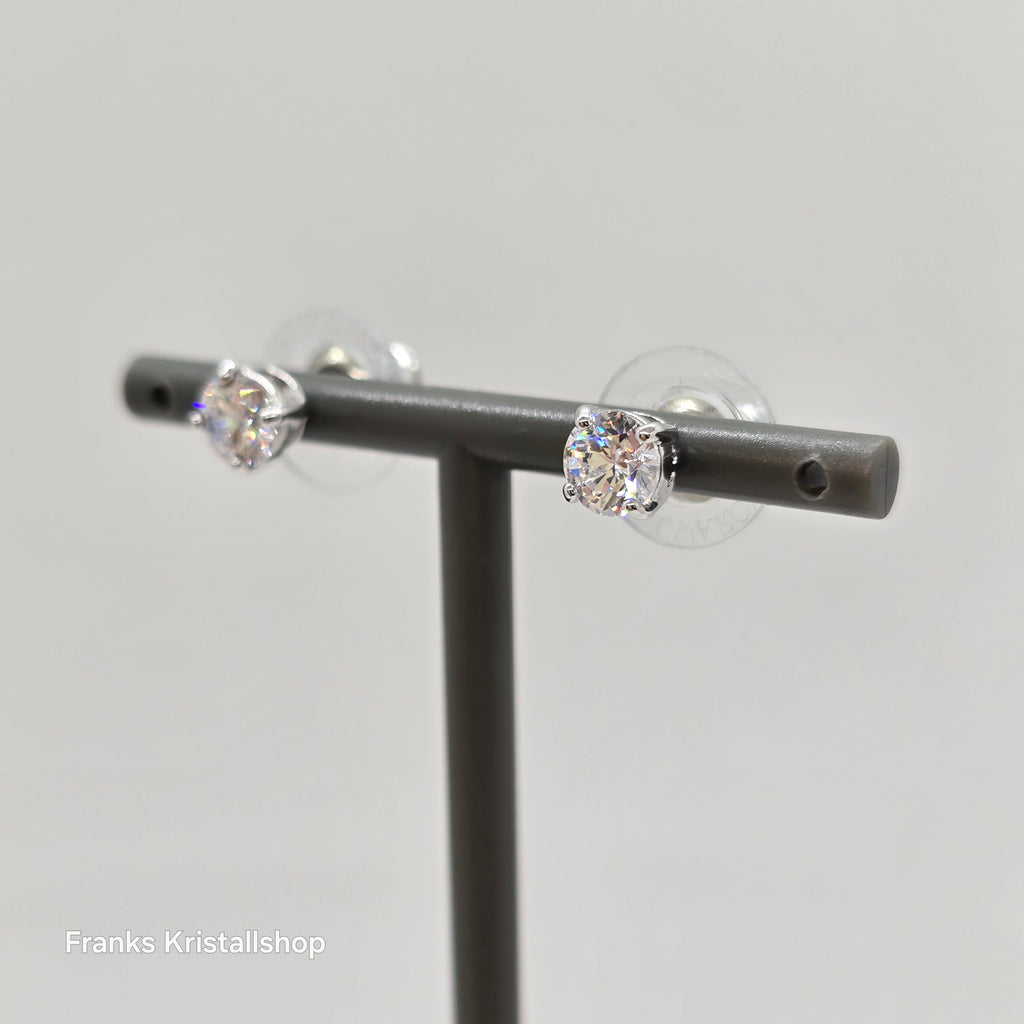 SWAROVSKI Attract Ohrstecker Ohrringe, Weiß, Rhodiniert 5509937