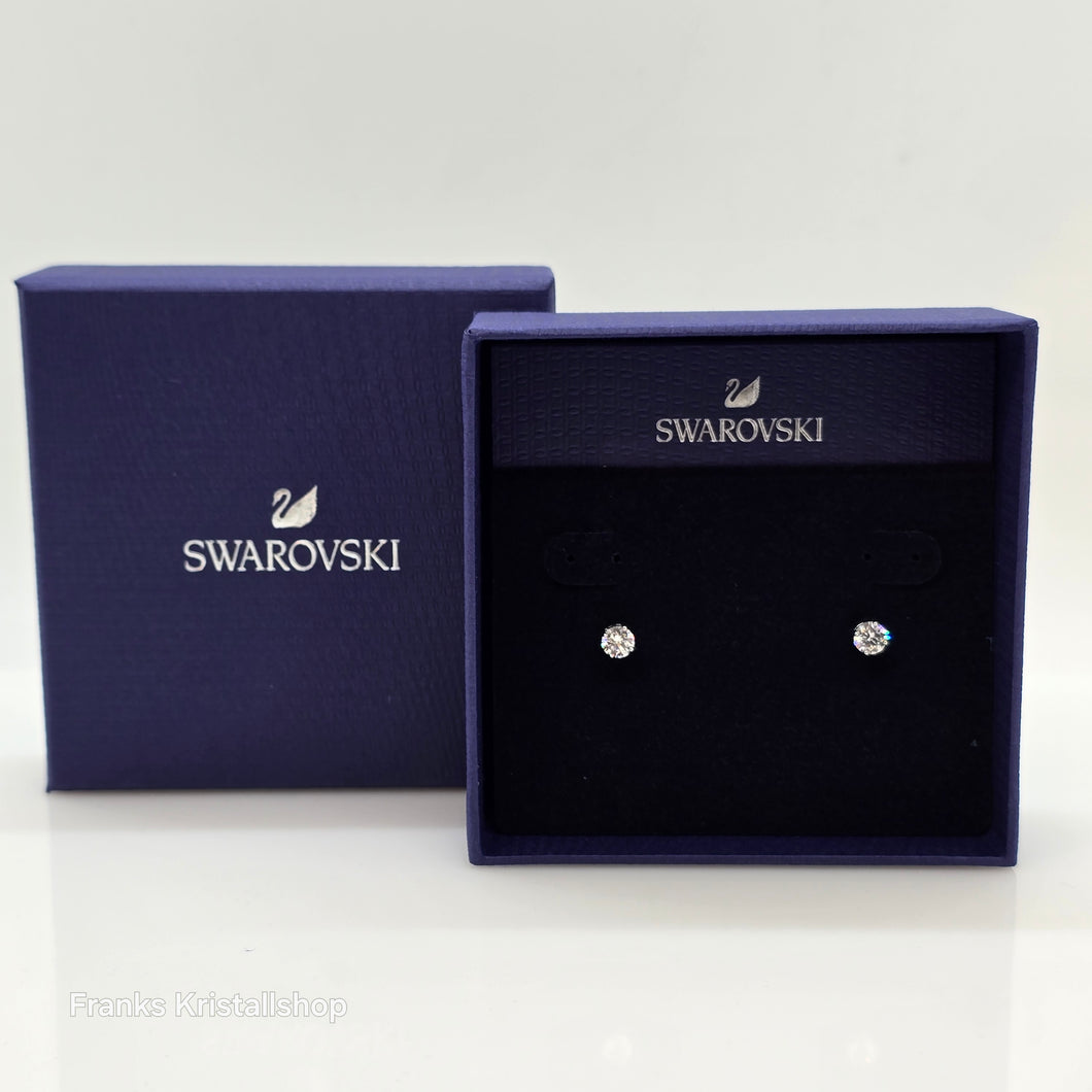 SWAROVSKI Attract Ohrstecker Ohrringe, Weiß, Rhodiniert 5509937