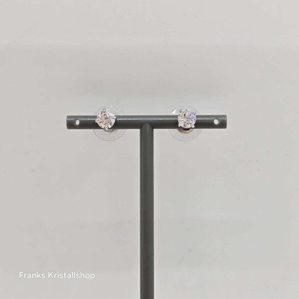 SWAROVSKI Attract Ohrstecker Ohrringe, Weiß, Rhodiniert 5509937