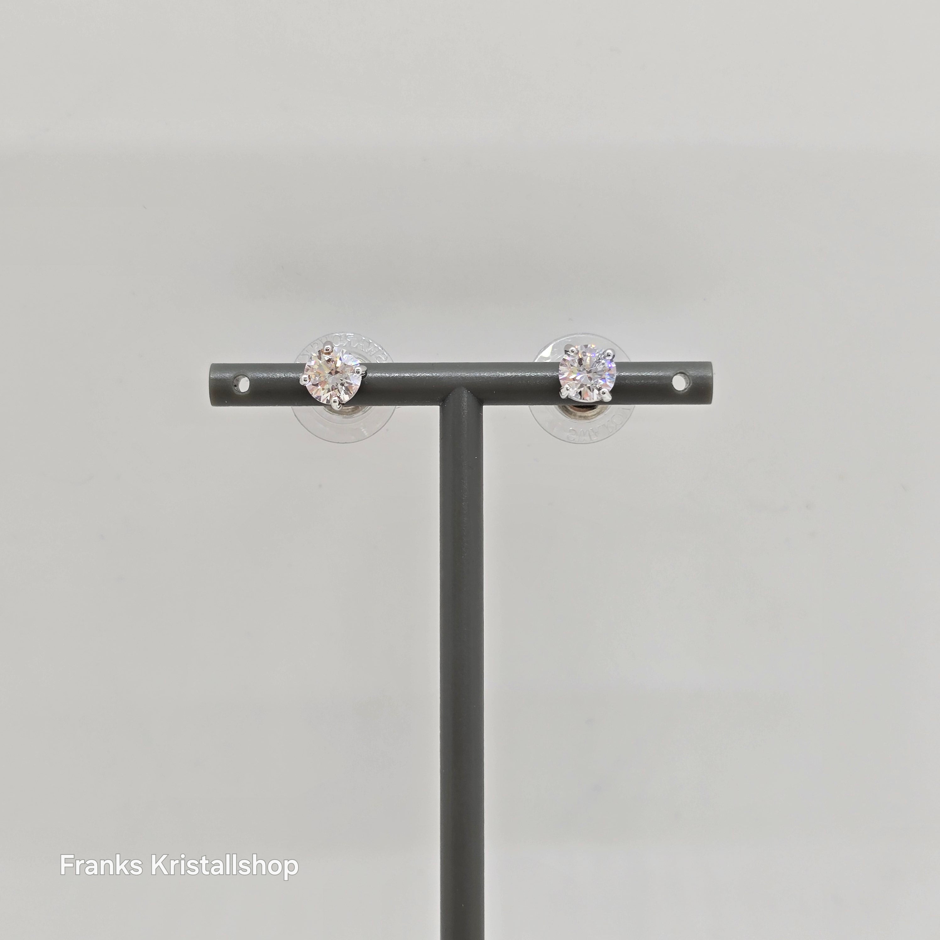 SWAROVSKI Attract Ohrstecker Ohrringe, Weiß, Rhodiniert 5509937