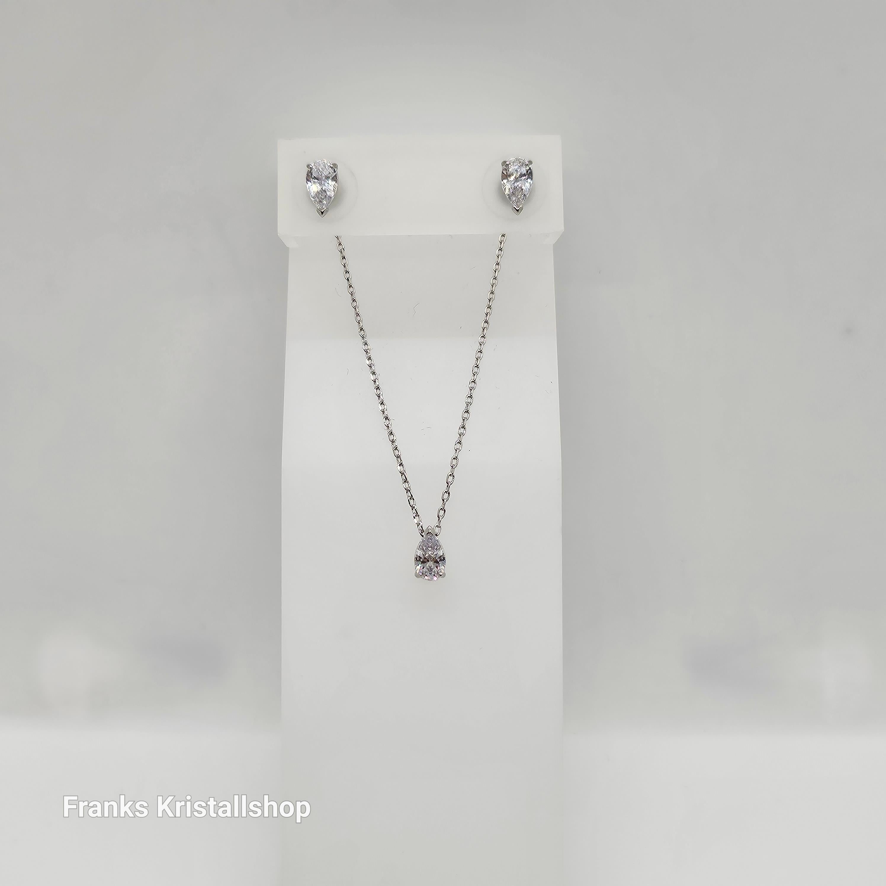 SWAROVSKI Attract Schmuckset, Weiß, Rhodiniert 5569174