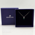 SWAROVSKI Attract Trilogy Halskette, Grün, Rhodiniert 5646717