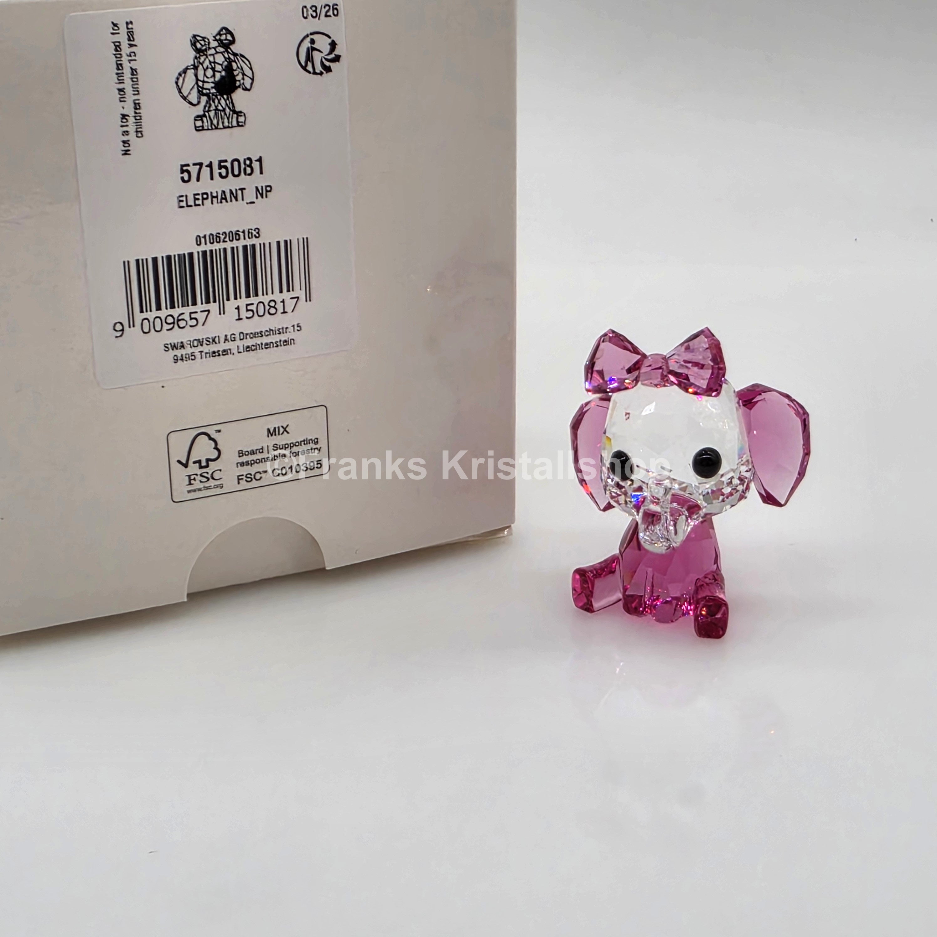 SWAROVSKI Baby Animals Cheery der Elefant 5622152 und 5715081