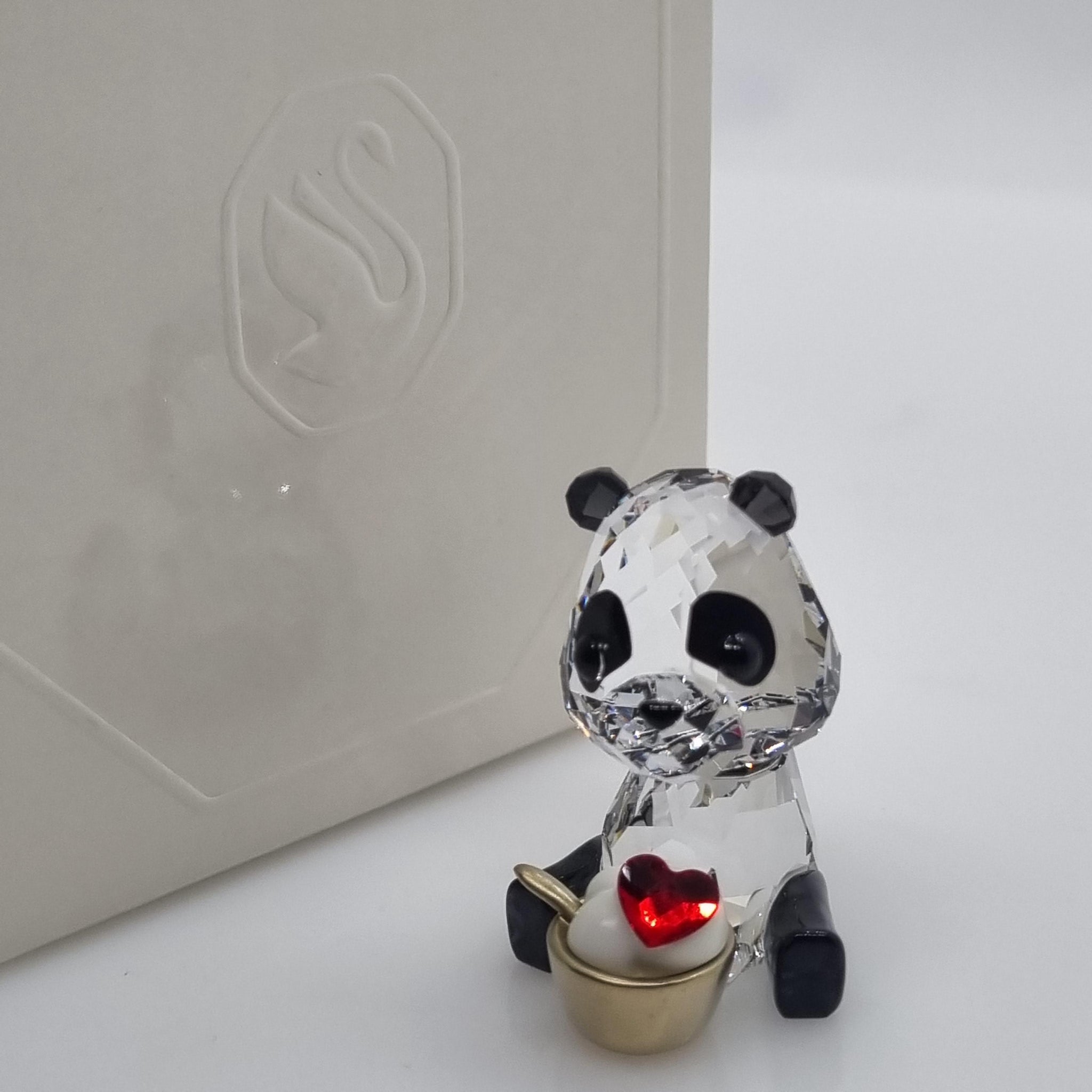 新品未使用】スワロフスキー Baby Animals パンダ Plushy