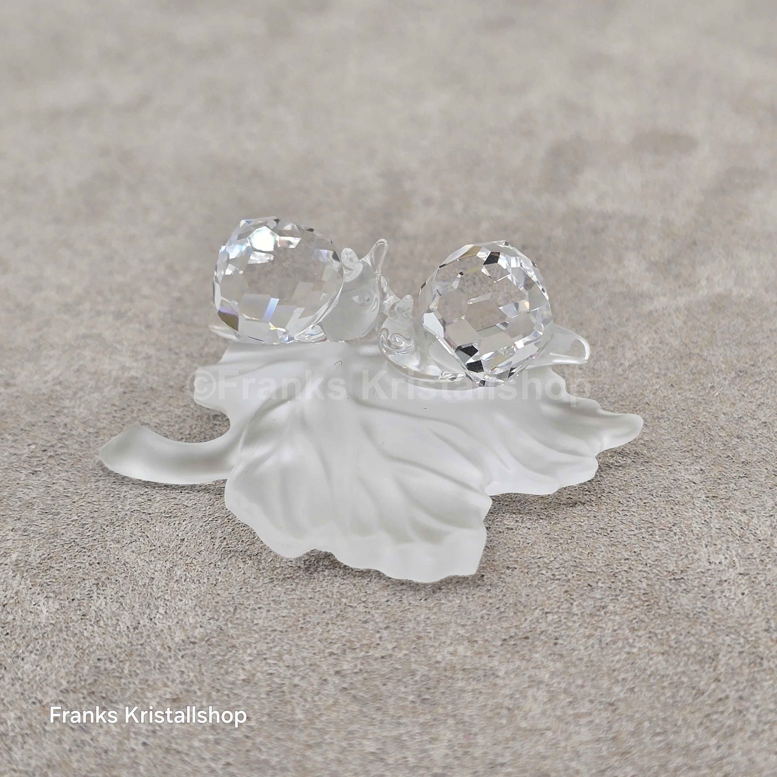 SWAROVSKI Baby Schnecken auf Weinblatt 268196 oE