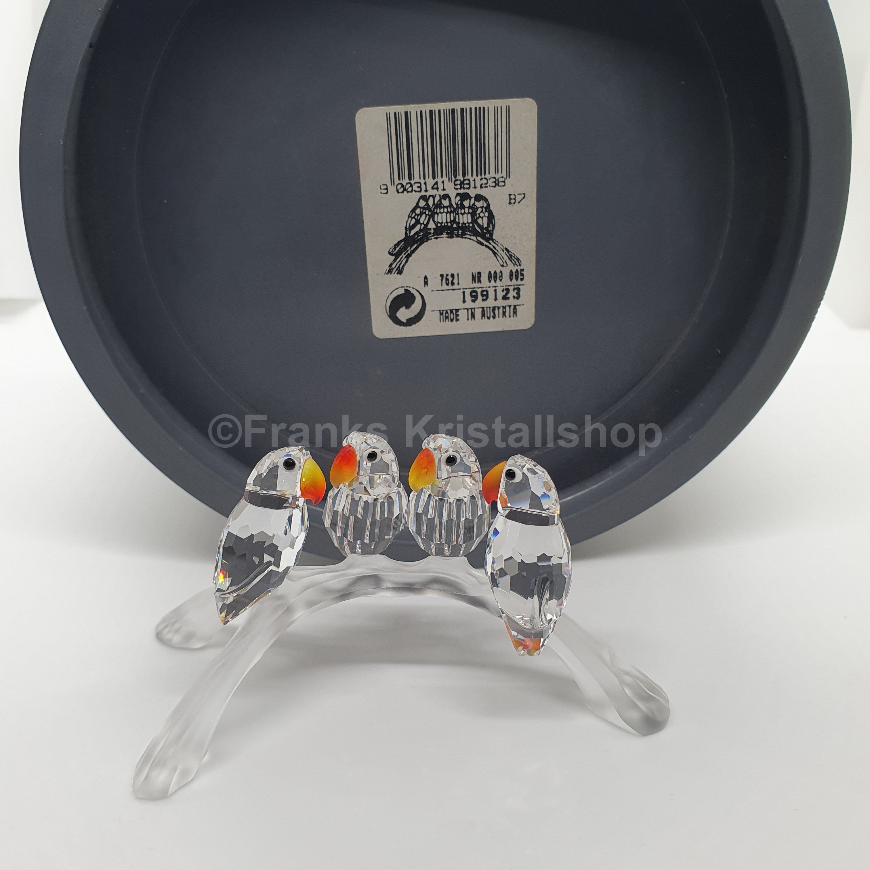 SWAROVSKI Baby Lovbirds Papageien 199123