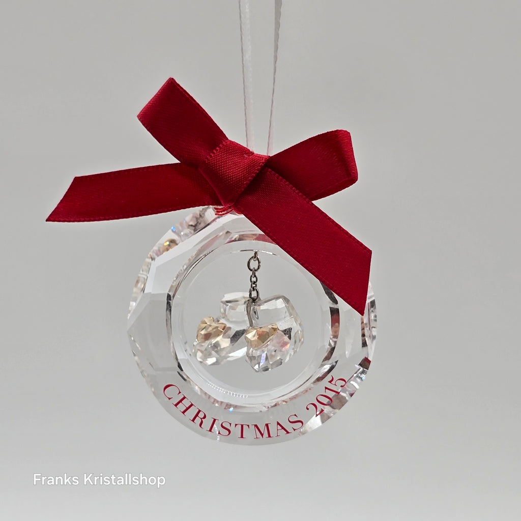 SWAROVSKI Babys Erstes Weihnachtsornament 2015 Babyschuhe limitiert 5135873