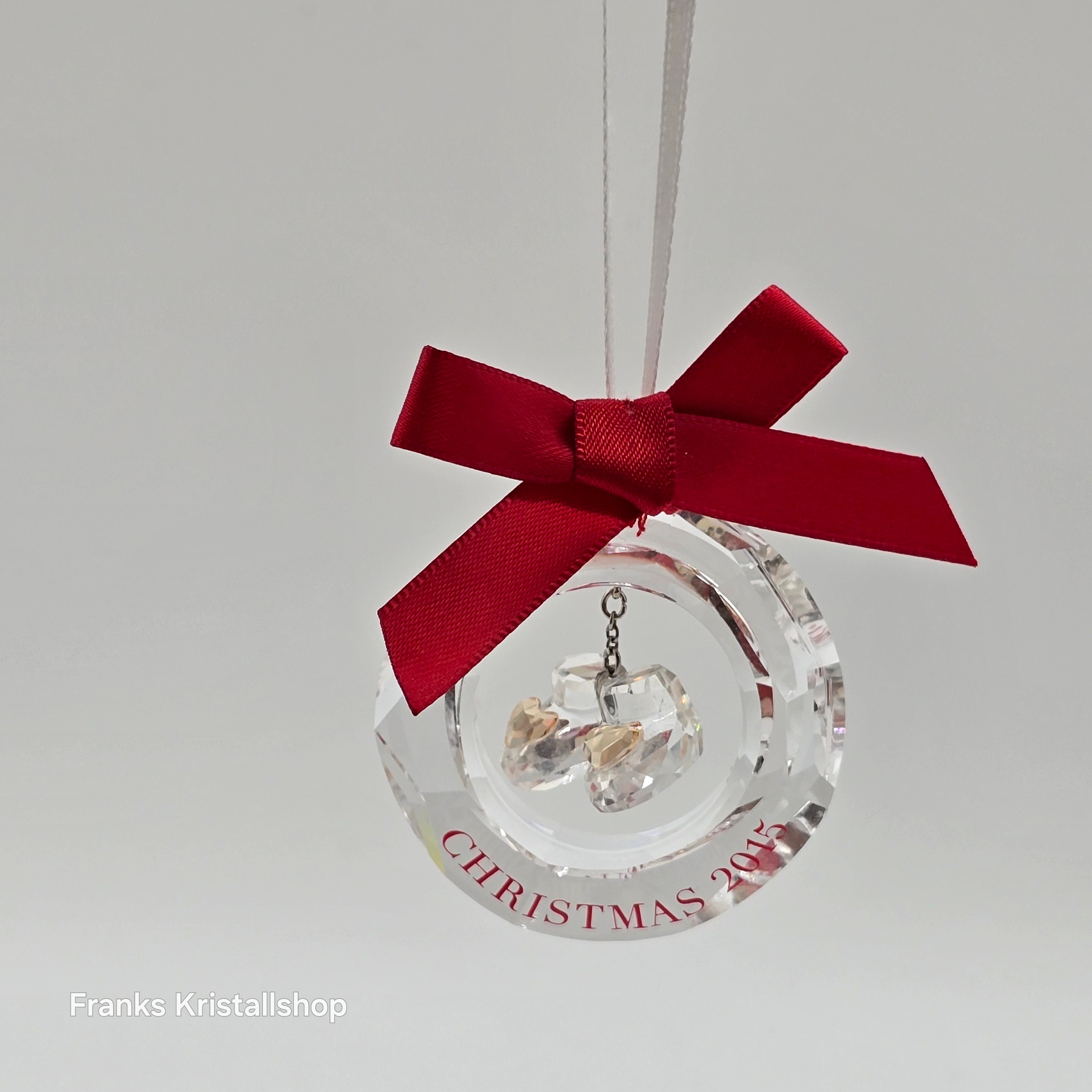 SWAROVSKI Babys Erstes Weihnachtsornament 2015 Babyschuhe limitiert 5135873