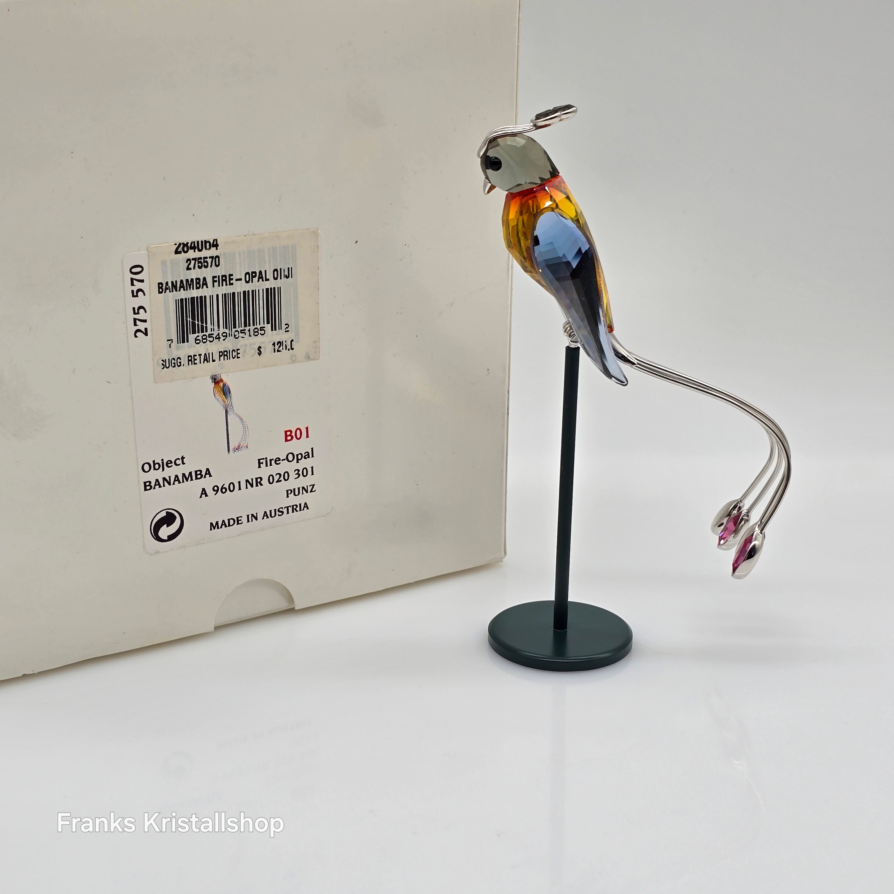 SWAROVSKI Banamba Crystal Paradise Bird 284064