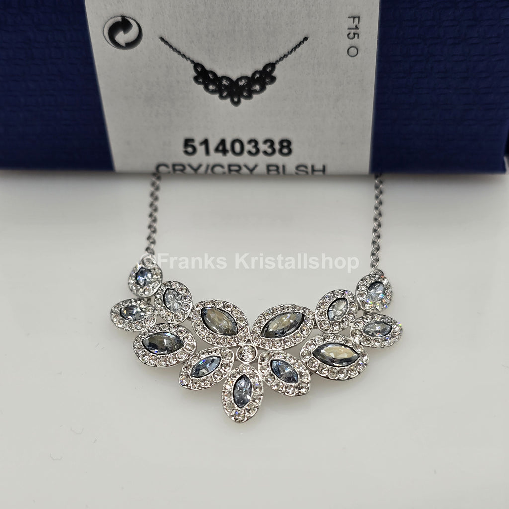 SWAROVSKI Baron Halskette Weiß, Rhodiniert 5140338