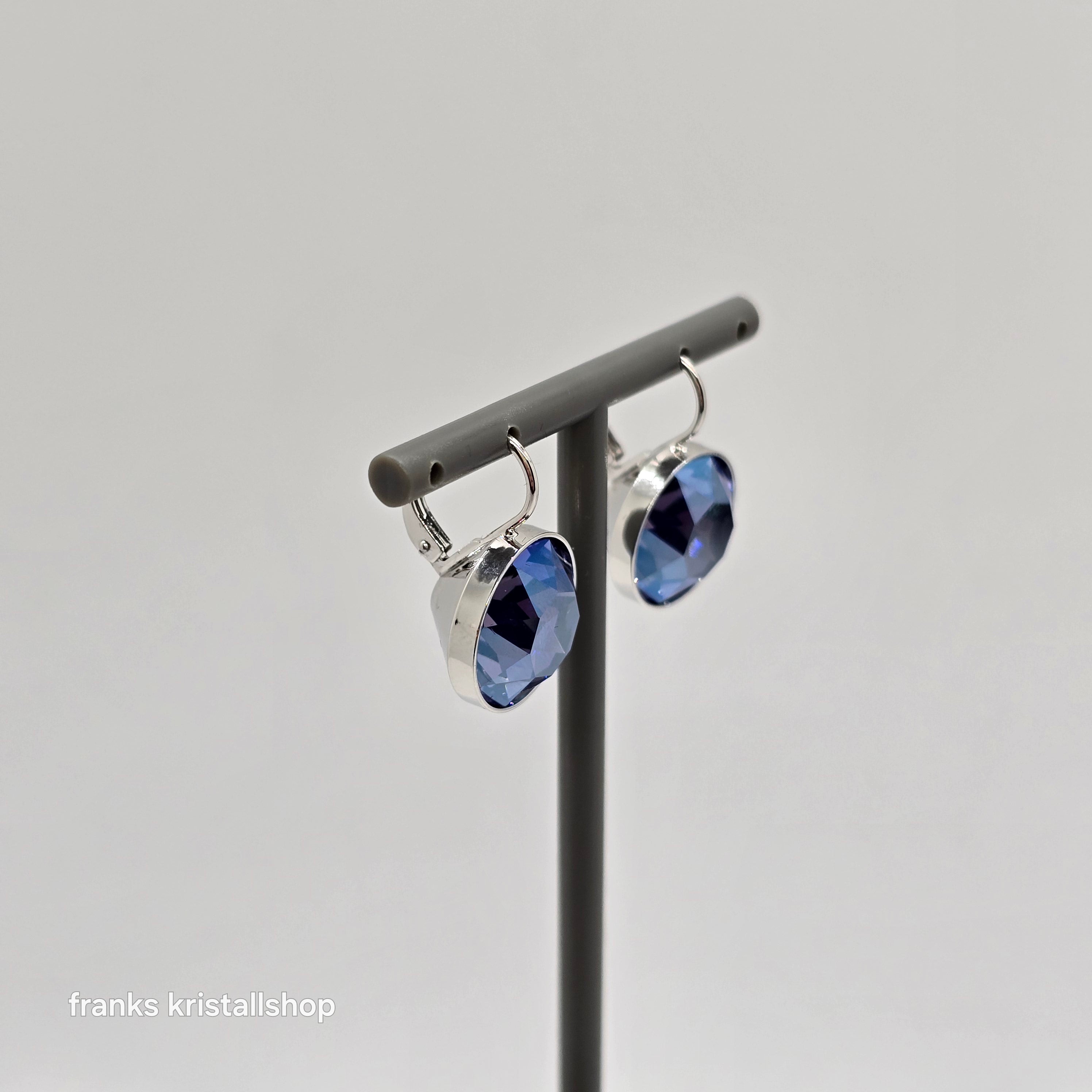 Swarovski Bella Drop-Ohrhänger Violett, Rhodiniert 5030703