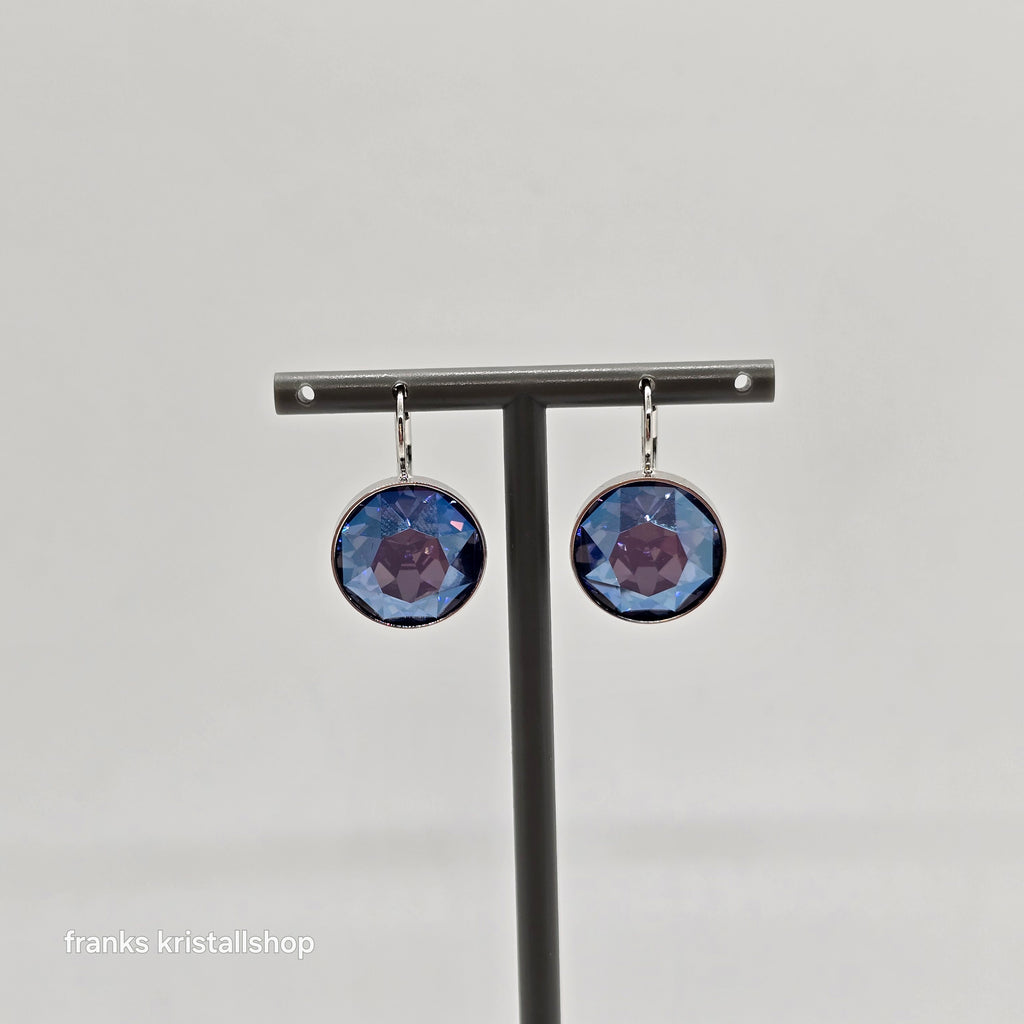 Swarovski Bella Drop-Ohrhänger Violett, Rhodiniert 5030703