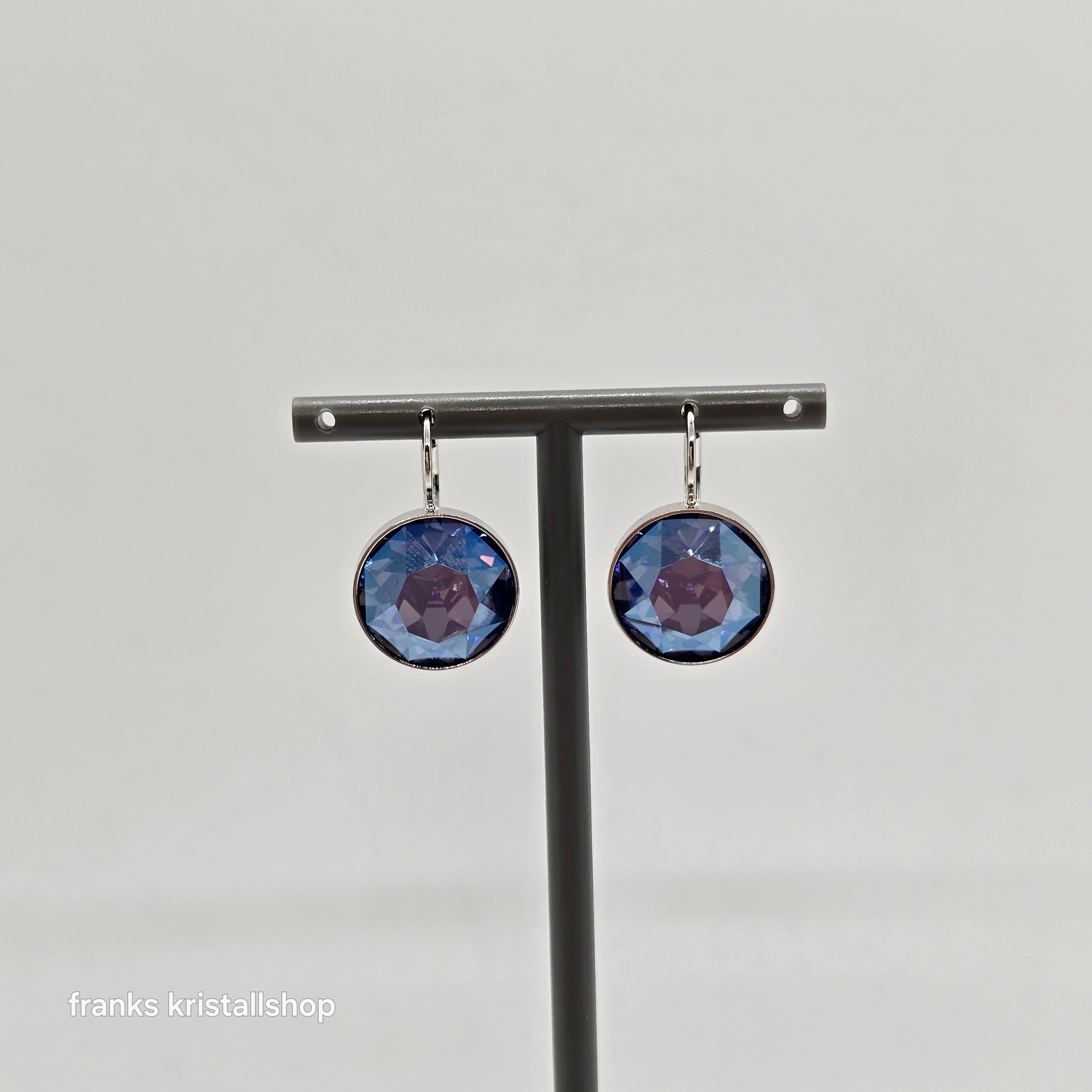 Swarovski Bella Drop-Ohrhänger Violett, Rhodiniert 5030703