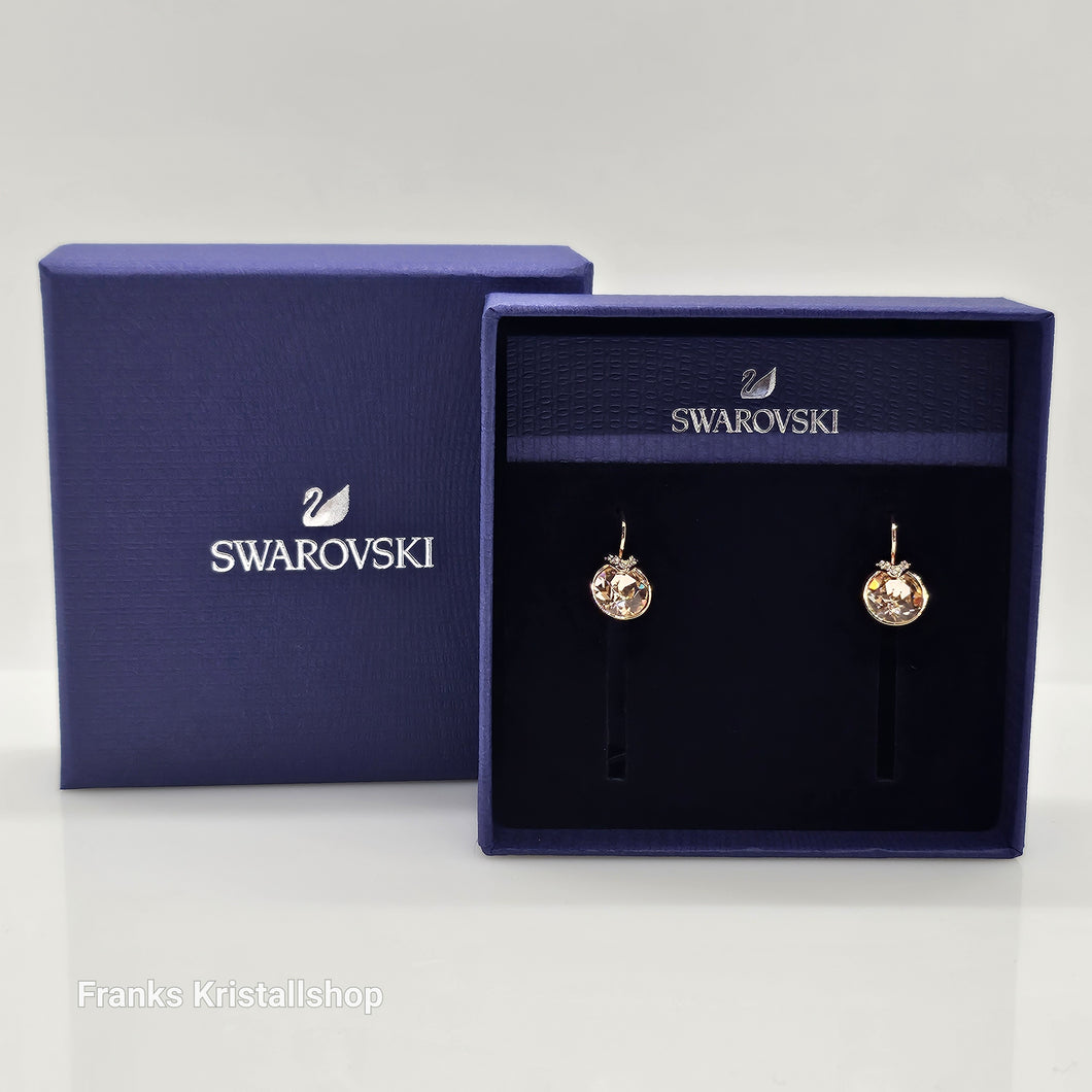 Swarovski Bella V Drop-Ohrhänger, Roségold-Legierungsschicht 5299318