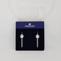 Swarovski Bella V Ohrringe Weiß, Rhodiniert 5292855