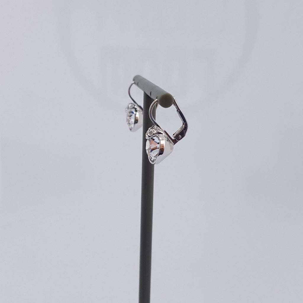 Swarovski Bella V Ohrringe Weiß, Rhodiniert 5292855