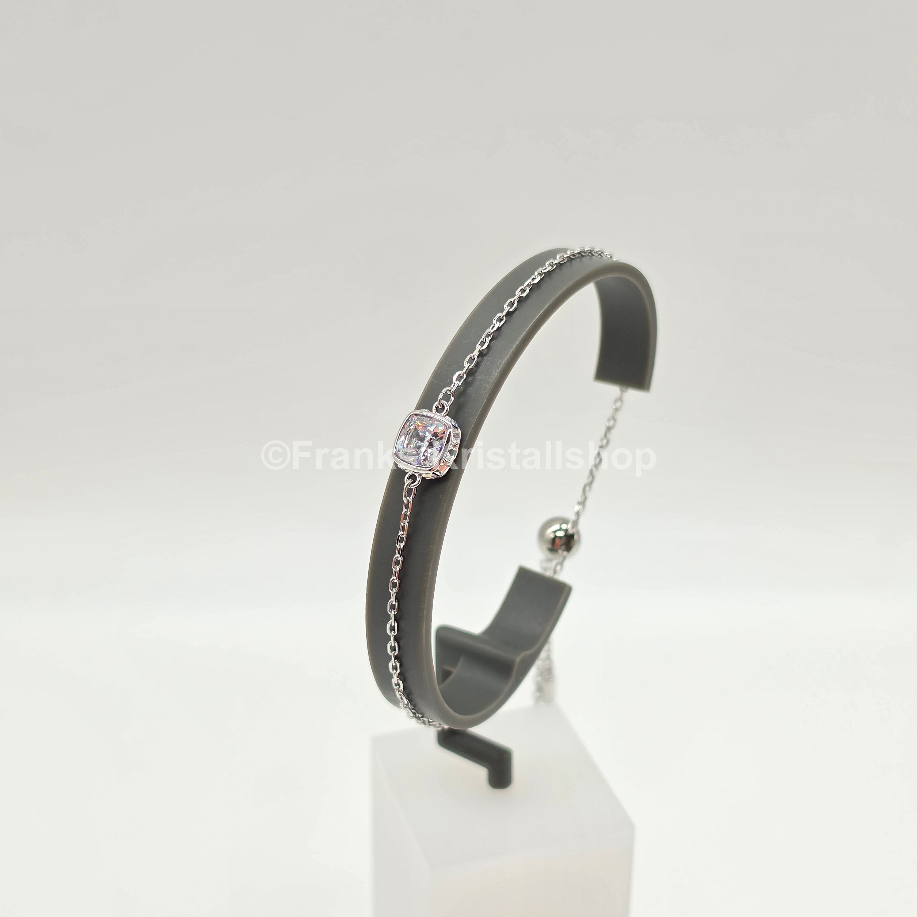 SWAROVSKI Birthstone Armband April, Klar, Rhodiniert 5710517