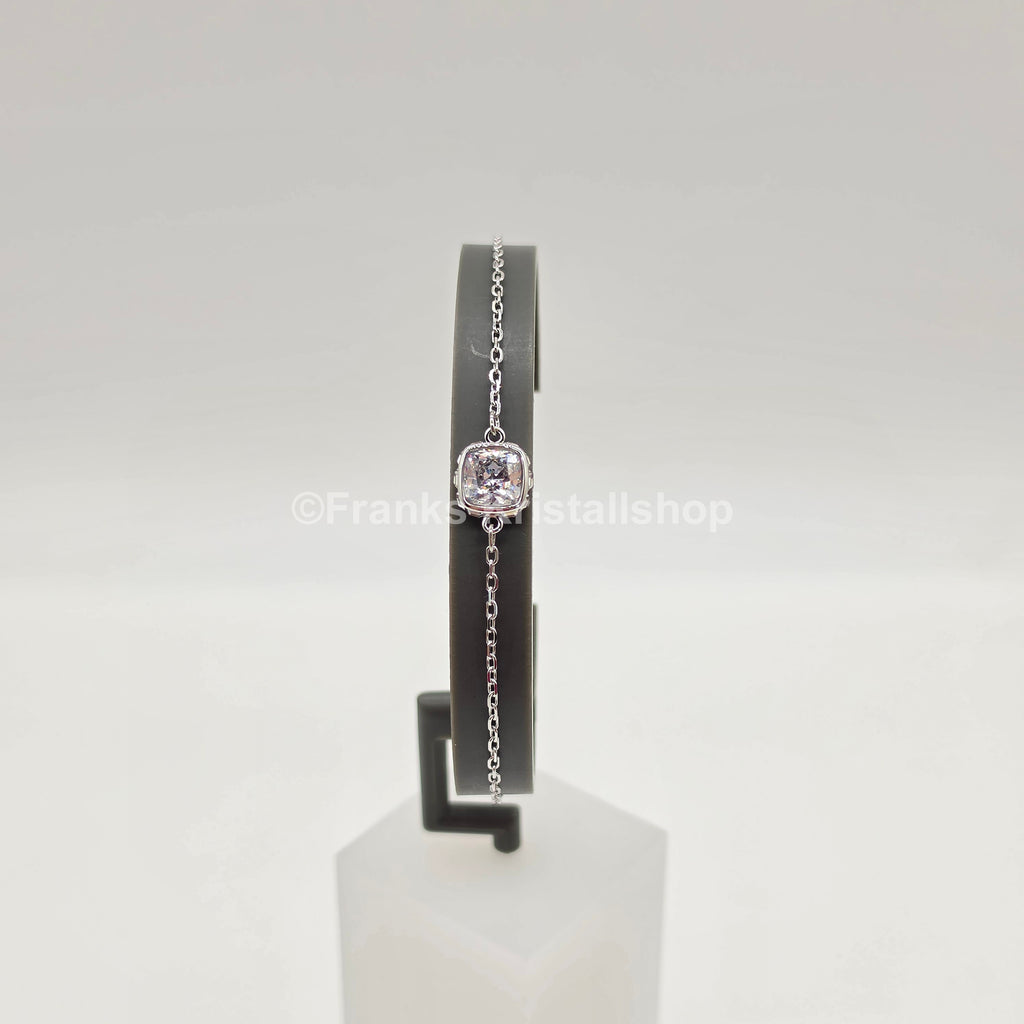 SWAROVSKI Birthstone Armband April, Klar, Rhodiniert 5710517