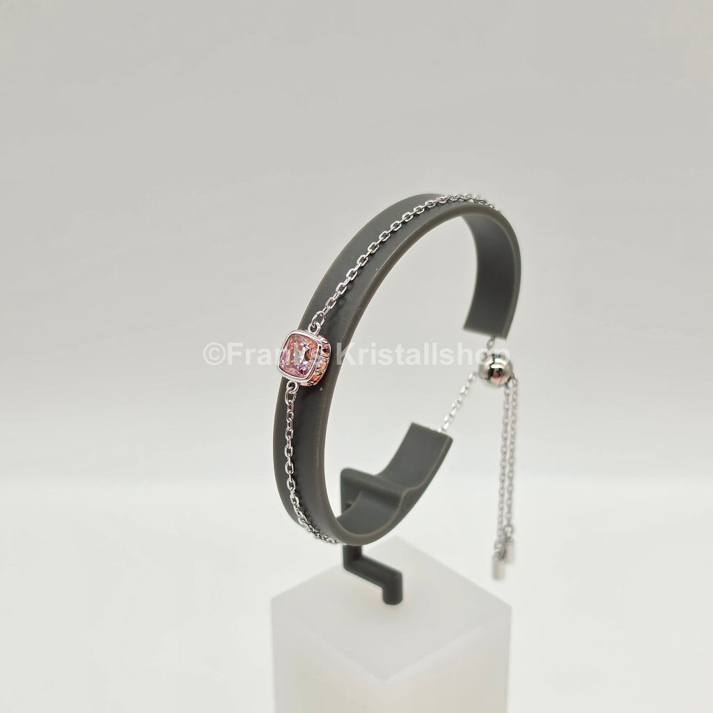SWAROVSKI Birthstone Armband Juni, Rosa, Rhodiniert 5710518