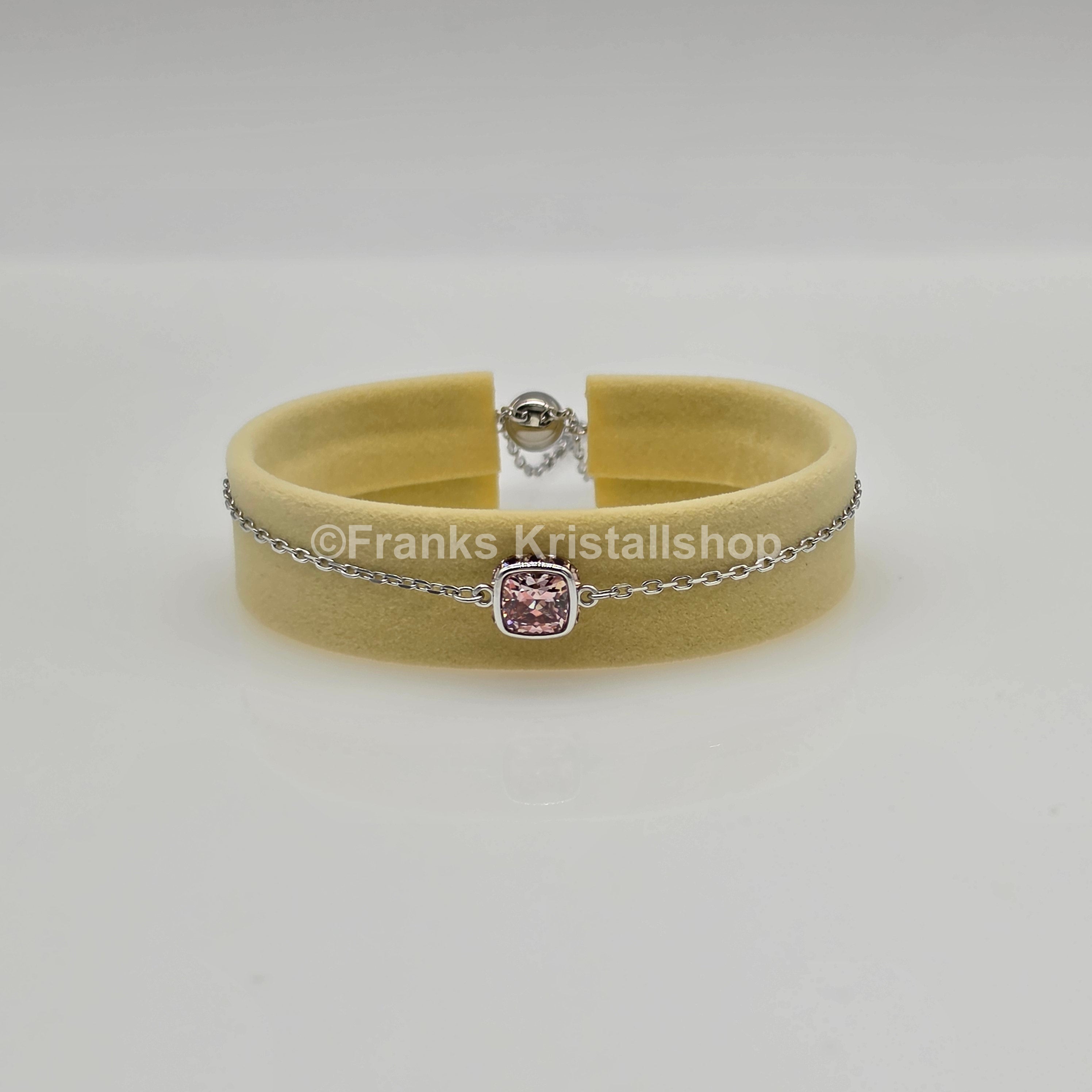 SWAROVSKI Birthstone Armband Juni, Rosa, Rhodiniert 5710518
