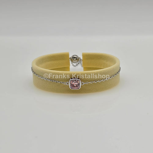 SWAROVSKI Birthstone Armband Juni, Rosa, Rhodiniert 5710518