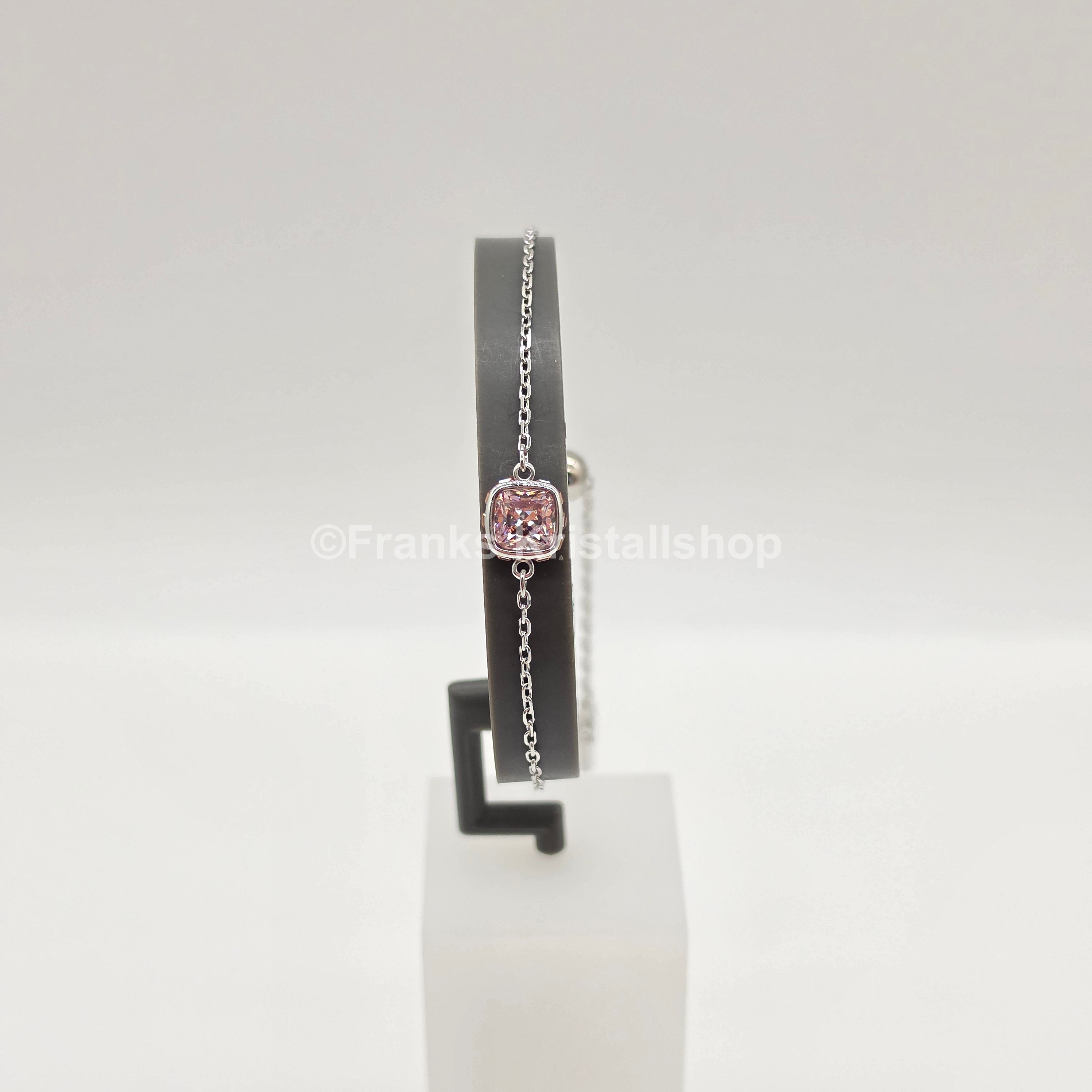SWAROVSKI Birthstone Armband Juni, Rosa, Rhodiniert 5710518
