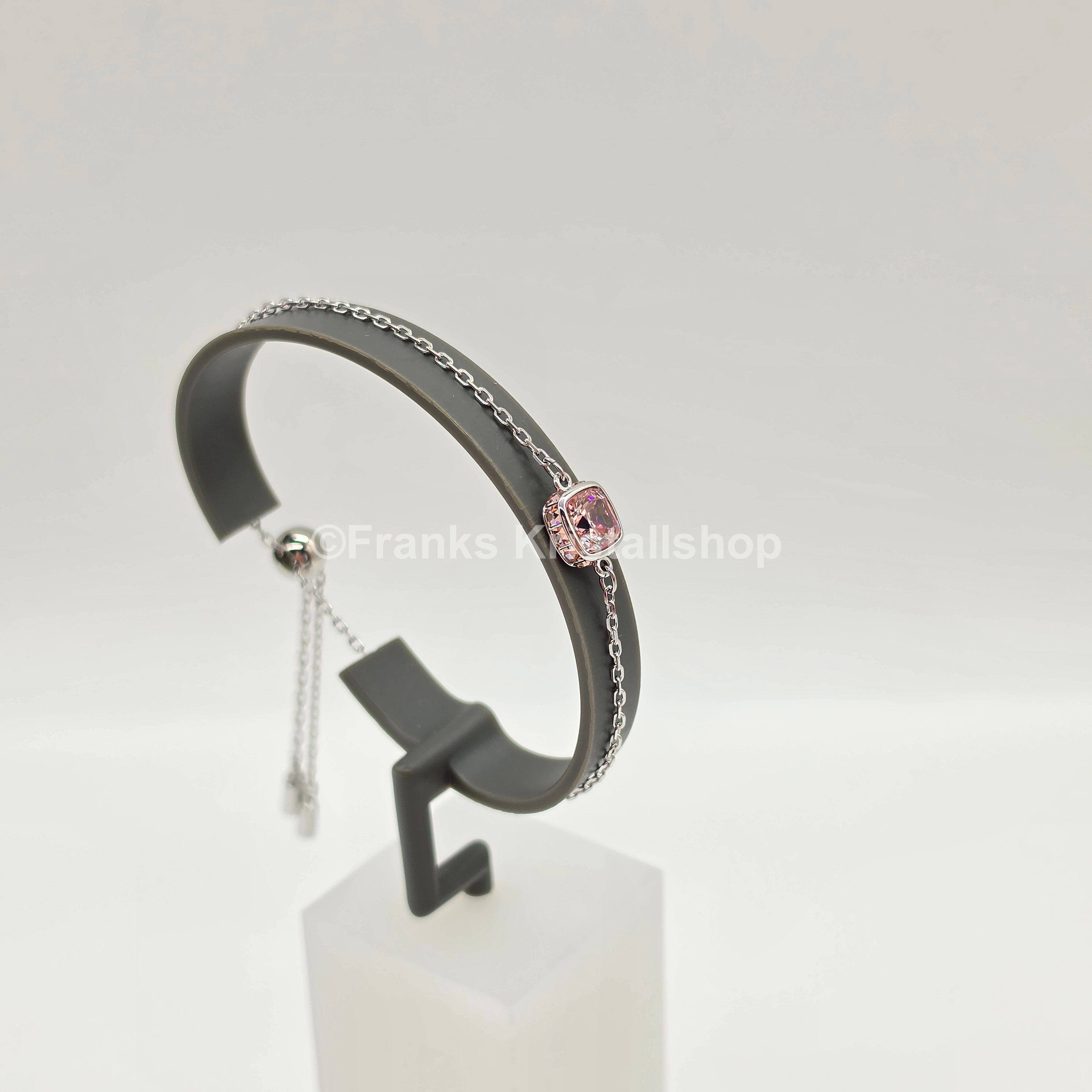 SWAROVSKI Birthstone Armband Juni, Rosa, Rhodiniert 5710518