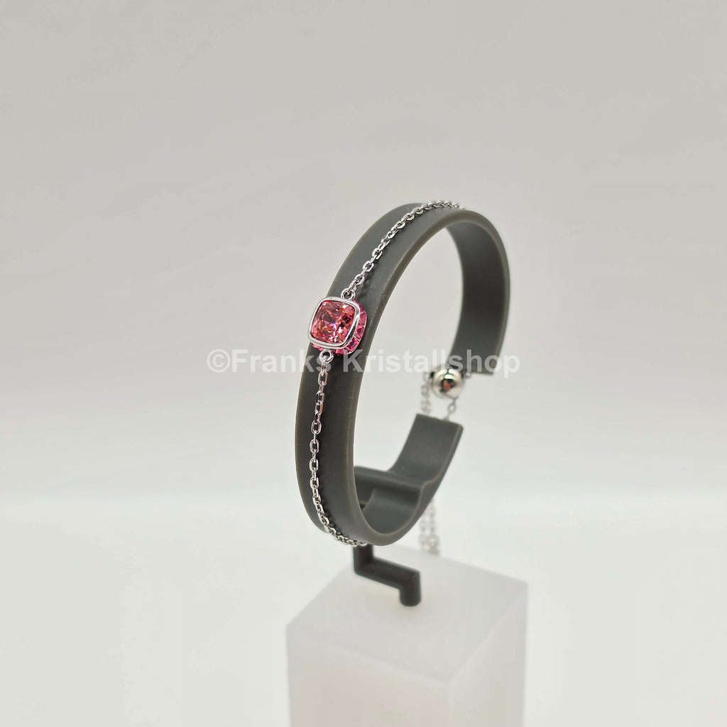 SWAROVSKI Birthstone Armband Oktober, Rosa, Rhodiniert 5692883