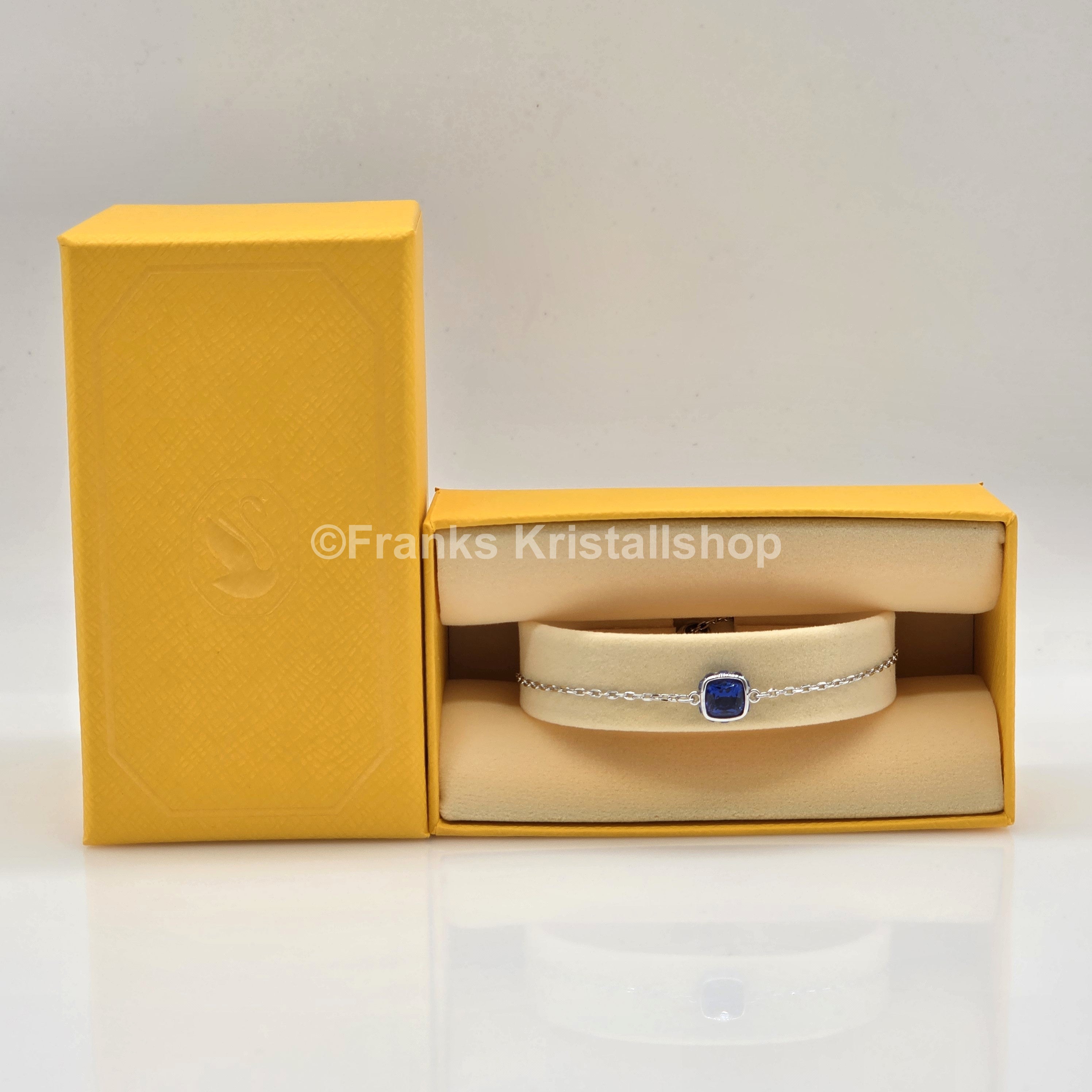 SWAROVSKI Birthstone Armband September, Blau, Rhodiniert 5692881