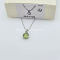 SWAROVSKI Birthstone Halskette Anhänger August Grün Rhodiniert 5651706
