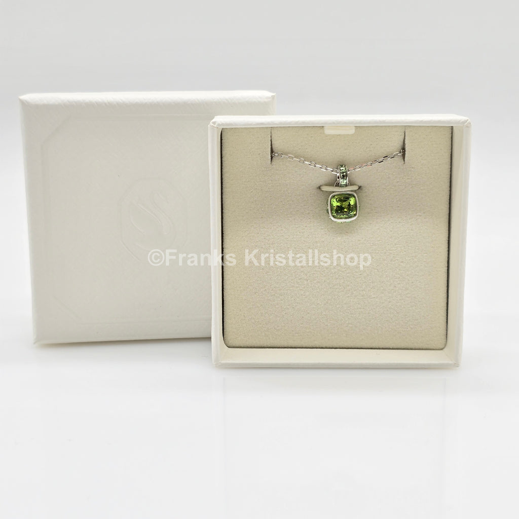 SWAROVSKI Birthstone Halskette Anhänger August Grün Rhodiniert 5651706