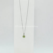 Lade das Bild in den Galerie-Viewer, SWAROVSKI Birthstone Halskette Anhänger August, Grün, Rhodiniert 5651706
