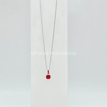 Lade das Bild in den Galerie-Viewer, SWAROVSKI Birthstone Halskette Anhänger Juli, Rot, Rhodiniert 5652043
