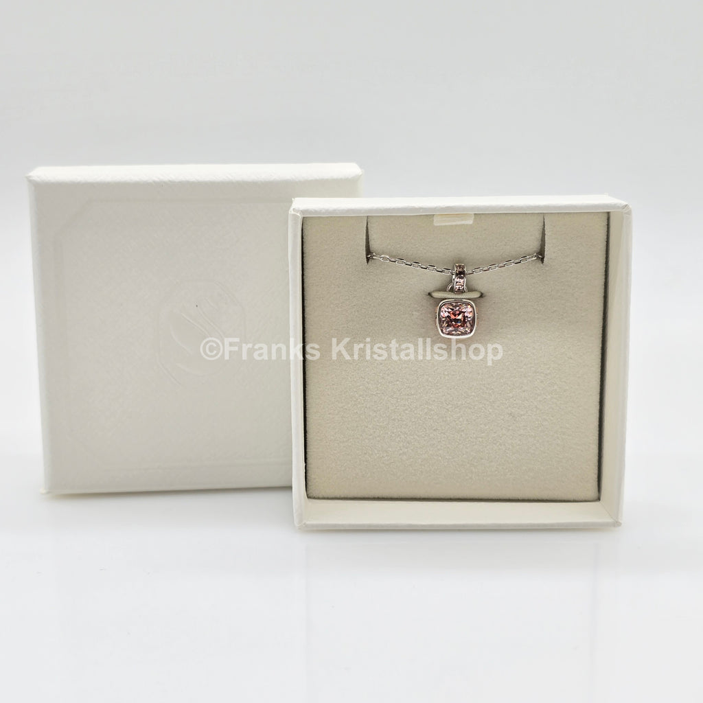 SWAROVSKI Birthstone Halskette Anhänger Juni, Rosa, Rhodiniert 5652044