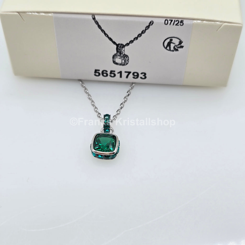 SWAROVSKI Birthstone Halskette Anhänger Mai, Grün, Rhodiniert 5651793