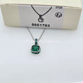 SWAROVSKI Birthstone Halskette Anhänger Mai, Grün, Rhodiniert 5651793