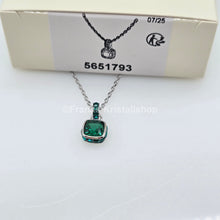 Lade das Bild in den Galerie-Viewer, SWAROVSKI Birthstone Halskette Anhänger Mai, Grün, Rhodiniert 5651793
