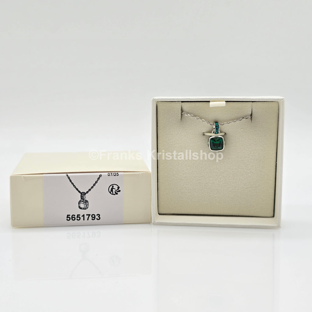 SWAROVSKI Birthstone Halskette Anhänger Mai, Grün, Rhodiniert 5651793