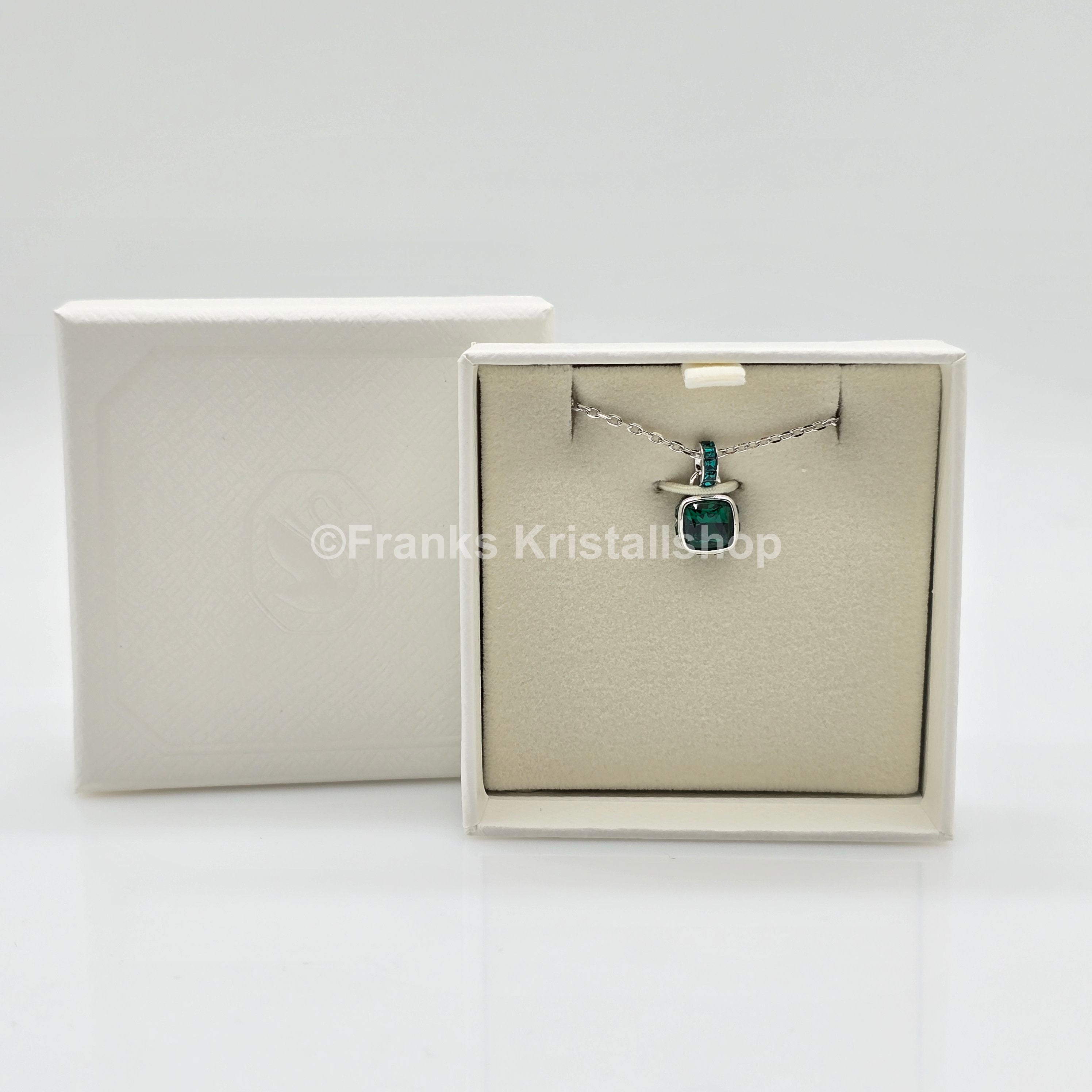 SWAROVSKI Birthstone Halskette Anhänger Mai, Grün, Rhodiniert 5651793