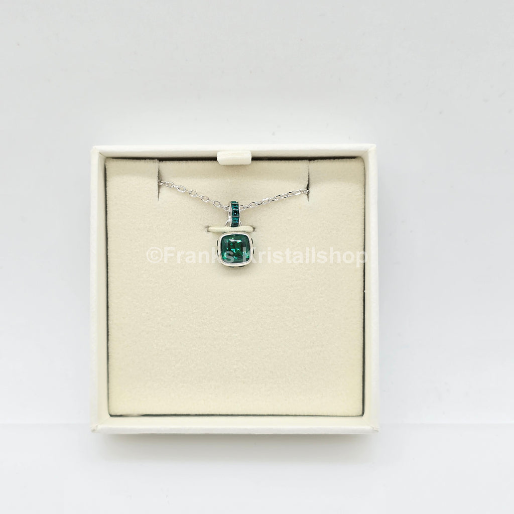 SWAROVSKI Birthstone Halskette Anhänger Mai, Grün, Rhodiniert 5651793